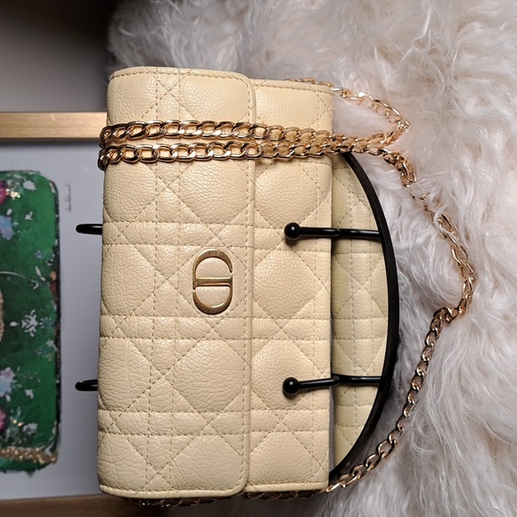 Christian Dior Caro Orchid Long Wallet - Picture 1 of 17